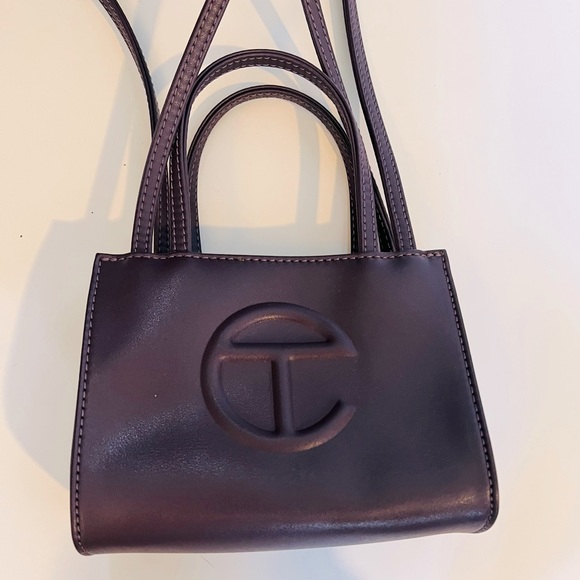 NWOT - TELFAR mini purple shopper. - Picture 2 of 5